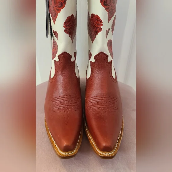 Olivia Benett×Twisted X Rose Cowboy Boots for Women - Picture 3 of 11